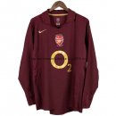 Nuevo 1ª Manga Larga Arsenal Retro 2005 2006 Rojo Baratas