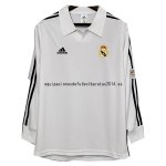Nuevo Camiseta 1ª Liga Manga Larga Real Madrid Retro 2001/2002 Baratas Nuevo Camiseta 1ª Liga Manga Larga Real Madrid Retro 2001/2002 Baratas