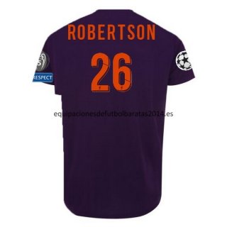 Nuevo Camisetas Liverpool 2ª Liga 18/19 Robertson Baratas