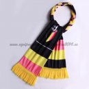 Bufanda Futbol Bélgica Tejidas Negro Amarillo Rosa Bufanda Futbol Bélgica Tejidas Negro Amarillo Rosa
