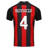 Nuevo Camiseta AC Milan 1ª Liga 20/21 Bennacer Baratas