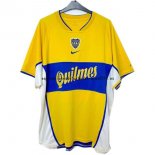 Nuevo 2ª Camiseta Boca Juniors Retro 2001 2002 Amarillo Baratas
