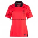 Nuevo 1ª Camiseta Mujer Corea 2022 Rojo Baratas Nuevo 1ª Camiseta Mujer Corea 2022 Rojo Baratas
