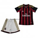 Nuevo Camiseta 1ª Liga Conjunto De Niños AC Milan Retro 2013/2014 Baratas