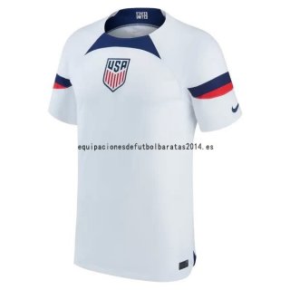 Nuevo Tailandia 1ª Camiseta Estados Unidos 2022 Blanco Baratas