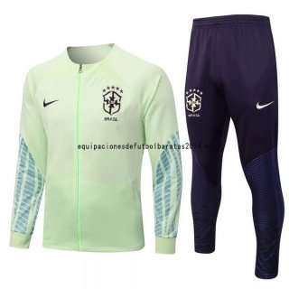 Nuevo Chaqueta Brasil 2022 Verde Claro Baratas
