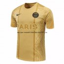 Nuevo Camisetas Entrenamiento Paris Saint Germain 20/21 Amarillo Baratas