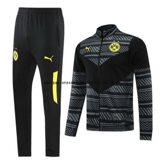 Nuevo Chandal Borussia Dortmund 22/23 Negro Amarillo Gris Baratas
