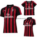 Nuevo Camisetas (Mujer+Ninos) AC Milan 1ª Liga 18/19 Baratas