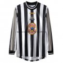 Nuevo 1ª Manga Larga Newcastle United Retro 1997 1999 Blanco Baratas