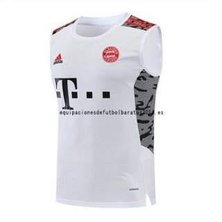 Nuevo Entrenamiento Sin Mangas Bayern Múnich 22/23 Blanco Baratas