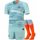 Nuevo Camisetas (Pantalones+Calcetines) Chelsea 3ª Liga 18/19 Baratas