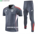 Nuevo Conjunto Completo Polo Bayern Múnich 26/27 Gris Rojo Blanco Baratas Nuevo Conjunto Completo Polo Bayern Múnich 26/27 Gris Rojo Blanco Baratas