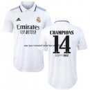 Nuevo Tailandia NO.14 Champions 1ª Jugadores Camiseta Real Madrid 22/23 Blanco Baratas