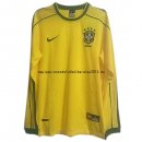 Nuevo Camiseta 1ª Liga Manga Larga Brasil Retro 1998 Baratas Nuevo Camiseta 1ª Liga Manga Larga Brasil Retro 1998 Baratas