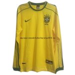 Nuevo Camiseta 1ª Liga Manga Larga Brasil Retro 1998 Baratas Nuevo Camiseta 1ª Liga Manga Larga Brasil Retro 1998 Baratas