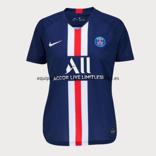 Nuevo Camisetas Mujer Paris Saint Germain 1ª Liga 19/20 Baratas
