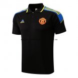 Nuevo Polo Manchester United 22/23 Negro Amarillo Baratas