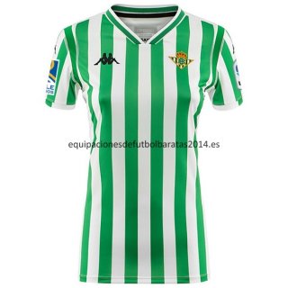 Nuevo Camisetas Mujer Real Betis 1ª Liga 18/19 Baratas