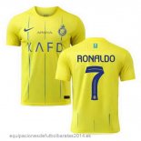 Nuevo NO.7 Ronaldo Tailandia 1ª Camiseta Al Nassr 23/24 Amarillo Baratas Nuevo NO.7 Ronaldo Tailandia 1ª Camiseta Al Nassr 23/24 Amarillo Baratas