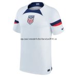 Nuevo Tailandia 1ª Camiseta Estados Unidos 2022 Blanco Baratas