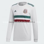 Nuevo Camisetas Manga Larga Mexico 2ª Equipación 2018 Baratas