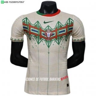 Nuevo Especial Jugadores Camiseta Portugal 2026 Amarillo Rojo Baratas