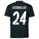 Nuevo Camisetas Real Madrid 2ª Liga 18/19 D.Ceballos Baratas