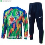 Nuevo Conjunto Completo Sudadera Entrenamiento Brasil 2026 Verde Negro Baratas Nuevo Conjunto Completo Sudadera Entrenamiento Brasil 2026 Verde Negro Baratas