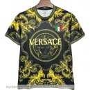 Nuevo Tailandia Especial Camiseta Italia 2024 Amarillo Negro Baratas Nuevo Tailandia Especial Camiseta Italia 2024 Amarillo Negro Baratas