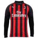 Nuevo Camisetas Manga Larga AC Milan Liga 1ª 18/19 Baratas