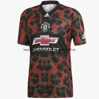 Nuevo Camisetas Manchester United EA Sport Rojo Liga 18/19 Baratas