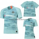 Nuevo Camisetas (Mujer+Ninos) Chelsea 3ª Liga 18/19 Baratas