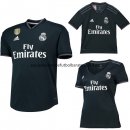 Nuevo Camisetas (Mujer+Ninos) Real Madrid 2ª Liga 18/19 Baratas
