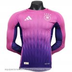 Nuevo Jugadores 2ª Manga Larga Alemania 2024 Purpura Baratas Nuevo Jugadores 2ª Manga Larga Alemania 2024 Purpura Baratas