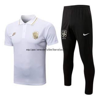 Nuevo Conjunto Completo Polo Brasil 2022 Blanco Negro Baratas