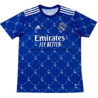 Nuevo Tailandia Especial Camiseta Real Madrid 22/23 Azul Blanco Baratas