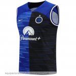 Nuevo Entrenamiento Sin Mangas Inter Milan 23/24 Azul Negro Baratas Nuevo Entrenamiento Sin Mangas Inter Milan 23/24 Azul Negro Baratas