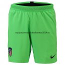 Nuevo Camisetas Atletico Madrid Verde Pantalones Portero 18/19 Baratas