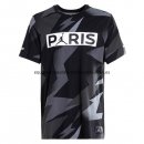 Camisetas Entrenamiento Paris Saint Germain 19/20 Negro Gris Blanco Baratas
