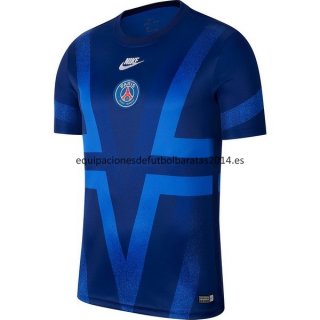 Nuevo Camisetas Paris Saint Germain Entrenamiento 19/20 Baratas Azul
