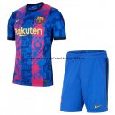 Nuevo Camisetas Barcelona 3ª Liga Niños 21/22 Baratas