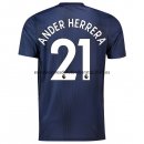 Nuevo Camisetas Manchester United 3ª Liga 18/19 Ander Herrera Baratas