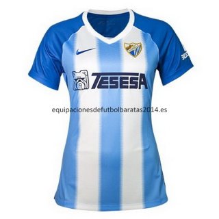 Nuevo Camisetas Mujer Málaga CF 1ª Liga 18/19 Baratas