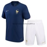 Nuevo 1ª Conjunto De Niños Francia 2022 Azul Baratas