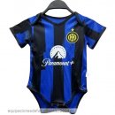 Nuevo 1ª Onesies Niños Inter Milan 23/24 Azul Negro Baratas Nuevo 1ª Onesies Niños Inter Milan 23/24 Azul Negro Baratas