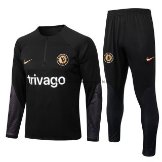 Nuevo Chaqueta Chelsea 22/23 Negro Baratas