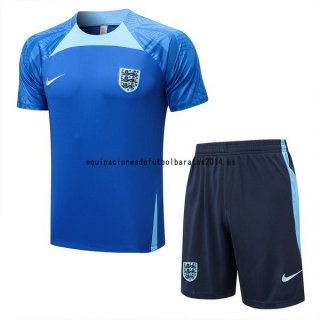 Nuevo Entrenamiento Conjunto Completo Inglaterra 2022 Azul Baratas