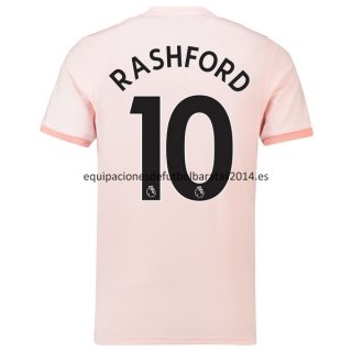 Nuevo Camisetas Manchester United 2ª Liga 18/19 Rashford Baratas
