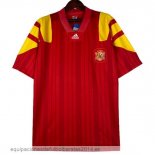Nuevo 1ª Camiseta Espana Retro 1992 Rojo Baratas Nuevo 1ª Camiseta Espana Retro 1992 Rojo Baratas